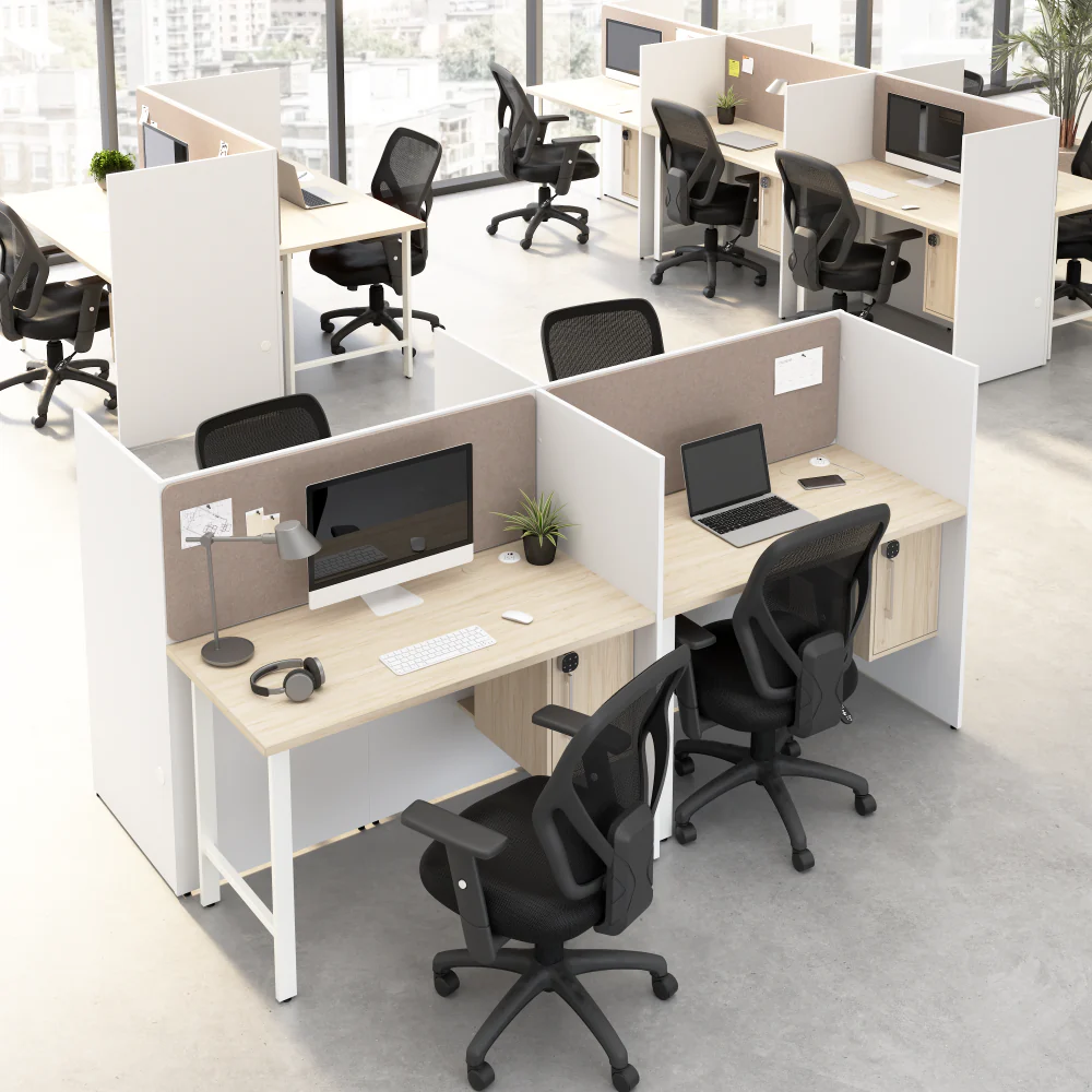 Hustle Tackboard for 60-inch Cubicle Desk - Image 9