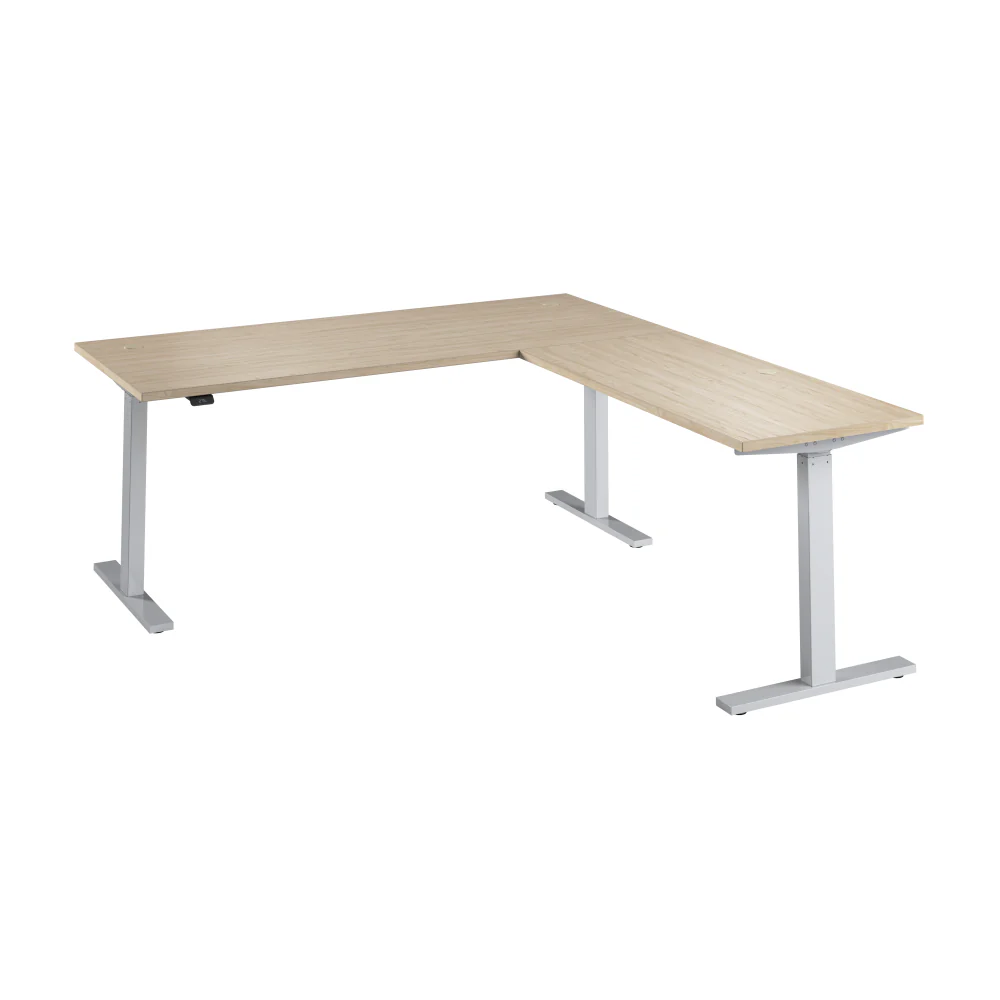 Move 60 Series 72W Height Adjustable L Shaped Standing Desk - Image 37